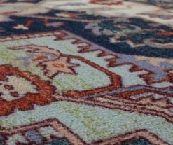 Tethys Green & Blue Ornamental Accent Rug, (20" X 34") -DHP Sales Store 810601028 A8 3