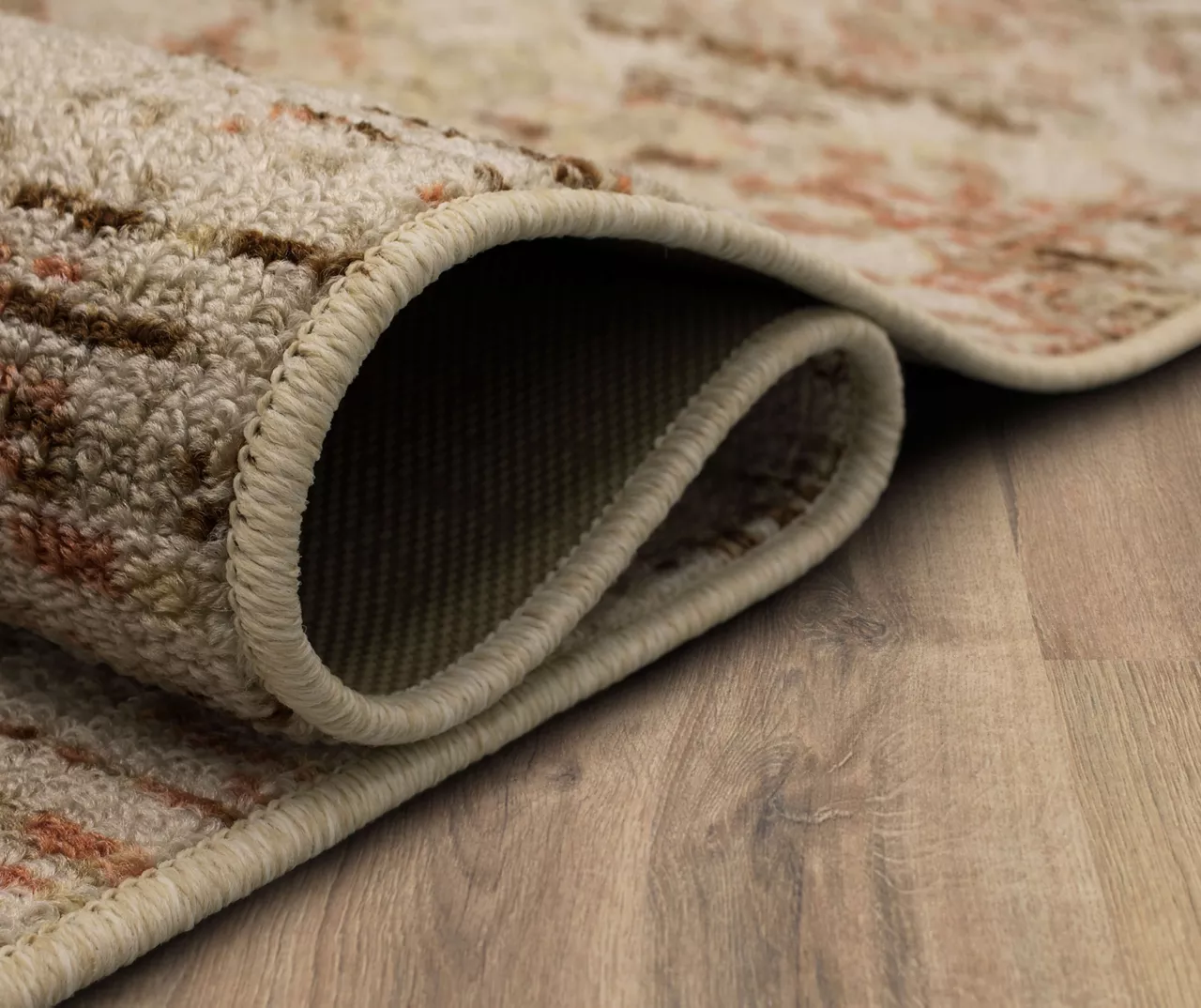 Pallas Beige & Tan Geo Ornamental Area Rug, (2' X 8') 10 Pallas Beige & Tan Geo Ornamental Area Rug, (2' X 8') - Image 8