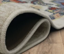 Tethys Blue & Peach Ornamental Area Rug, (5' X 8') -DHP Sales Store 810601107 A8 5