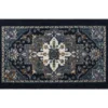 Tethys Navy & Charcoal Ornamental Accent Rug, (20" X 34") -DHP Sales Store 810601110 A0 1