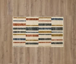 Tilton Beige & Multi-Color Block Pattern Accent Rug, (20" X 34") -DHP Sales Store 810601115 A0 2