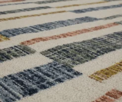 Tilton Beige & Multi-Color Block Pattern Accent Rug, (20" X 34") -DHP Sales Store 810601115 A8 3