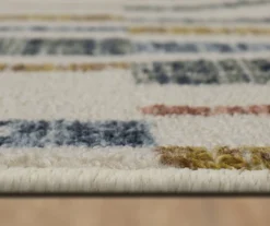 Tilton Beige & Multi-Color Block Pattern Accent Rug, (20" X 34") -DHP Sales Store 810601115 A8 4