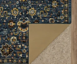 Bay Hill Navy & Brown Floral Area Rug, (2' X 8') 9 Bay Hill Navy & Brown Floral Area Rug, (2' X 8') -DHP Sales Store 810601131 A8 2