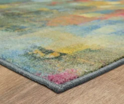 Confetti Canvas Blue & Multi-Color Abstract Area Rug, (5' X 8') 12 Confetti Canvas Blue & Multi-Color Abstract Area Rug, (5' X 8') -DHP Sales Store 810601155 A8 1