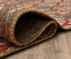 Paradise Grove Rust & Gray Arabesque Outdoor Area Rug, (2.5' X 6') 19 Paradise Grove Rust & Gray Arabesque Outdoor Area Rug, (2.5' X 6') -DHP Sales Store 810601167 A8 5