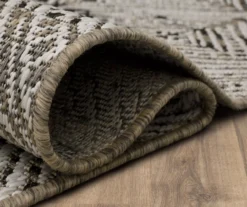 Poolside Diamond Dark Gray & Ivory Outdoor Area Rug, (2.5' X 6') 19 Poolside Diamond Dark Gray & Ivory Outdoor Area Rug, (2.5' X 6') -DHP Sales Store 810601179 A8 5