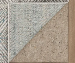 Poolside Diamond Light Gray & Turquoise Outdoor Area Rug, (5' 3" X 7.5') 14 Poolside Diamond Light Gray & Turquoise Outdoor Area Rug, (5' 3" X 7.5') -DHP Sales Store 810601185 A8 2