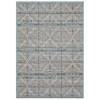 Poolside Diamond Blue & Brown Outdoor Area Rug, (8' X 10') 2 Poolside Diamond Blue & Brown Outdoor Area Rug, (8' X 10') -DHP Sales Store 810601195 A0 1