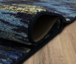 Warrick Navy & Black Abstract Area Rug, (2' X 3') 13 Warrick Navy & Black Abstract Area Rug, (2' X 3') -DHP Sales Store 810601224 A8 5