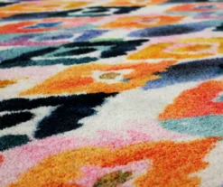 Mohawk Home Watercolor Ikat Dark Orange Area Rug -DHP Sales Store 810601230 A8 3