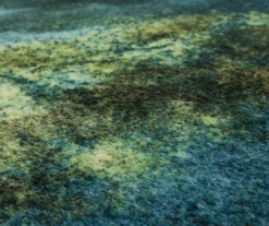 Glaicer Water Blue & Beige Abstract Area Rug, (2' X 3') -DHP Sales Store 810601237 A8 3