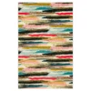 Beige & Multi-Color Brushed Stripe Area Rug -DHP Sales Store 810601254 A0 1