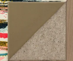 Beige & Multi-Color Brushed Stripe Area Rug, (5' X 8') -DHP Sales Store 810601254 A8 2 1