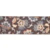 Jacobean Gray & Blue Floral Runner Rug, (2' X 6') 1 Jacobean Gray & Blue Floral Runner Rug, (2' X 6') -DHP Sales Store 810603485 A0
