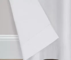 Kendall White Blackout Grommet Curtain Panel, (63") -DHP Sales Store 810605561 810605562 810605563 A8 6