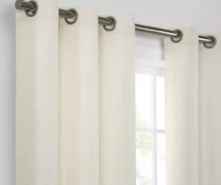 Kendall Ivory Blackout Grommet Curtain Panel, (84") 12 Kendall Ivory Blackout Grommet Curtain Panel, (84") -DHP Sales Store 810605564 810605565 810605566 A8 4 1