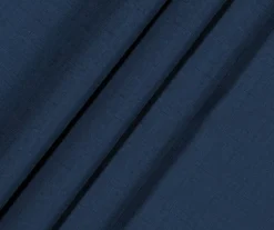 Kendall Denim Blue Blackout Grommet Curtain Panel, (63") 12 Kendall Denim Blue Blackout Grommet Curtain Panel, (63") -DHP Sales Store 810605567 810605568 810605600 A8 3 1