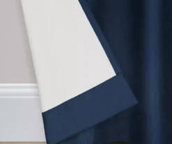 Kendall Denim Blue Blackout Grommet Curtain Panel, (84") 15 Kendall Denim Blue Blackout Grommet Curtain Panel, (84") -DHP Sales Store 810605567 810605568 810605600 A8 6