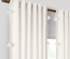 Mercantile Ardmore Tassel-Accent Light-Filtering Rod Pocket Curtain Panel 31 Mercantile Ardmore Tassel-Accent Light-Filtering Rod Pocket Curtain Panel -DHP Sales Store 810605586 810605587 810605588 810605589 A8 2