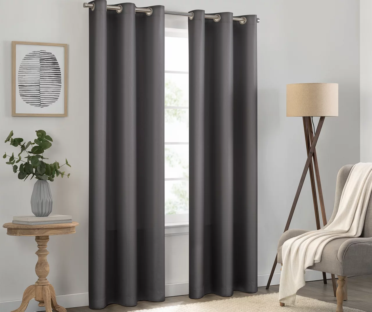 Eclipse Kendall Blackout Grommet Curtain Panel 4 Eclipse Kendall Blackout Grommet Curtain Panel - Image 2
