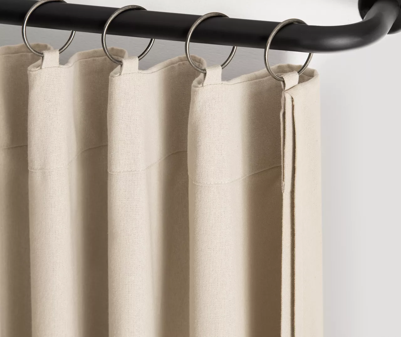 Lucinda Beige Light-Filtering Ring-Top Valance, (108") 10 Lucinda Beige Light-Filtering Ring-Top Valance, (108") - Image 8