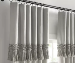 Mercantile Lucinda Light-Filtering Ring-Top Valance -DHP Sales Store 810605636 810605637 810605638 810605639 A8 5 1