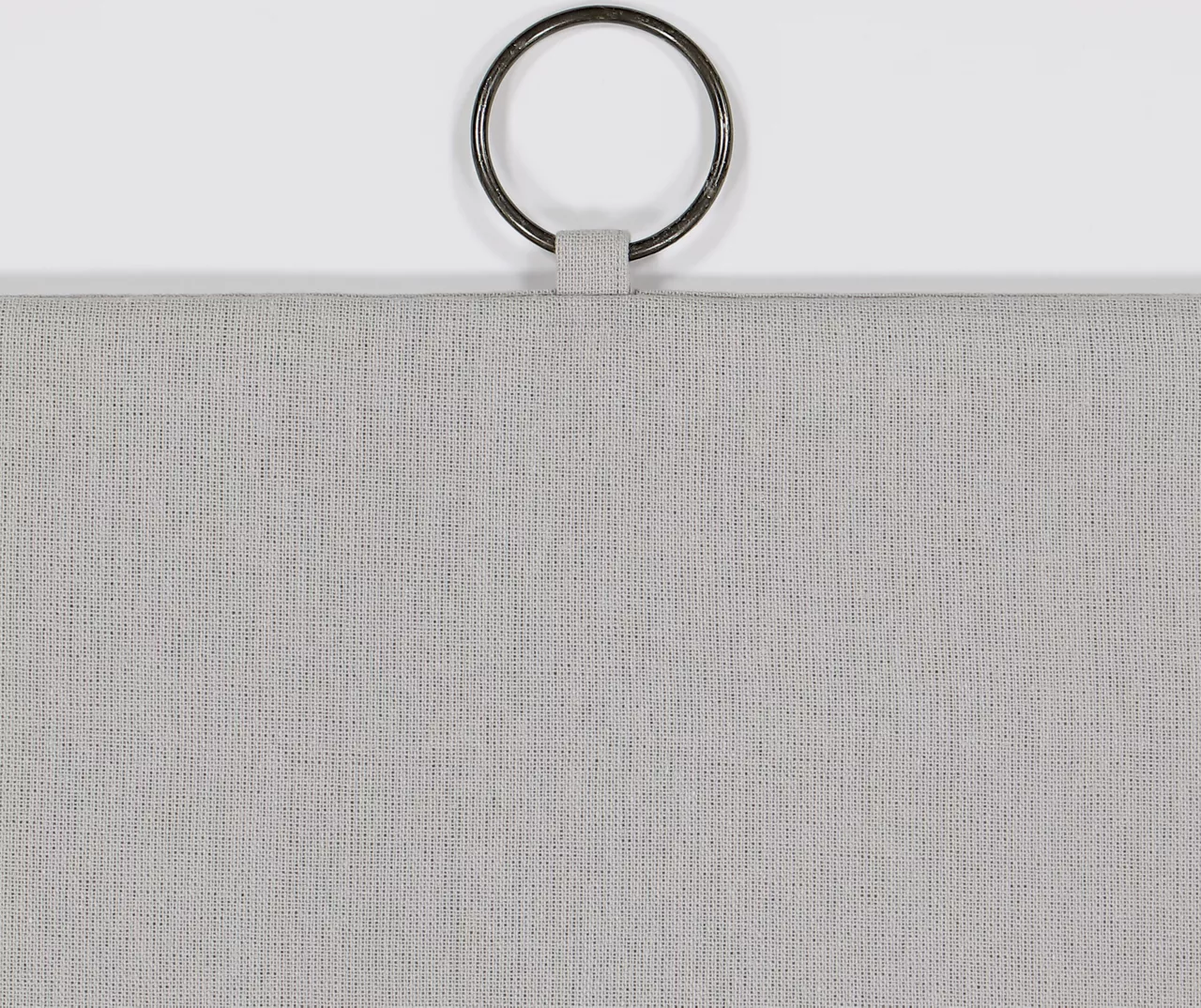 Lucinda Gray Light-Filtering Ring-Top Valance, (84") 8 Lucinda Gray Light-Filtering Ring-Top Valance, (84") - Image 6