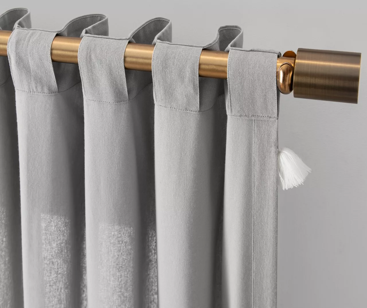 Mercantile Ardmore Tassel-Accent Light-Filtering Rod Pocket Curtain Panel 9 Mercantile Ardmore Tassel-Accent Light-Filtering Rod Pocket Curtain Panel - Image 7