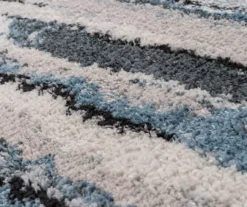 Karly Blue & Gray Watercolor Abstract Stripe Runner Rug, (2.5' X 7.4') 22 Karly Blue & Gray Watercolor Abstract Stripe Runner Rug, (2.5' X 7.4') -DHP Sales Store 810608531 A8 9