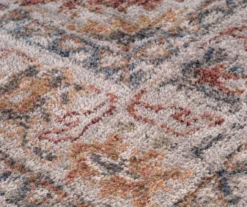 Larissa Orange & Navy Distressed Medallion Area Rug -DHP Sales Store 810608557 810608559 810608560 A8 11