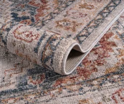 Larissa Orange & Navy Distressed Medallion Area Rug -DHP Sales Store 810608557 810608559 810608560 A8 8