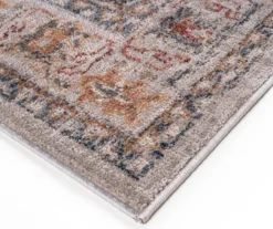 Larissa Orange & Navy Distressed Medallion Area Rug -DHP Sales Store 810608558 A8 5