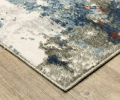 Blue & Brown Abstract Area Rug & Runner Set -DHP Sales Store 810609251 B0 5