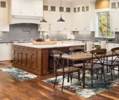 Blue & Brown Abstract Area Rug & Runner Set -DHP Sales Store 810609251 B0 9