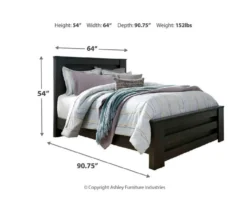 Brinxton Charcoal Full/Queen Headboard 21 Brinxton Charcoal Full/Queen Headboard -DHP Sales Store 810614007 810458214 810614001 F0 4