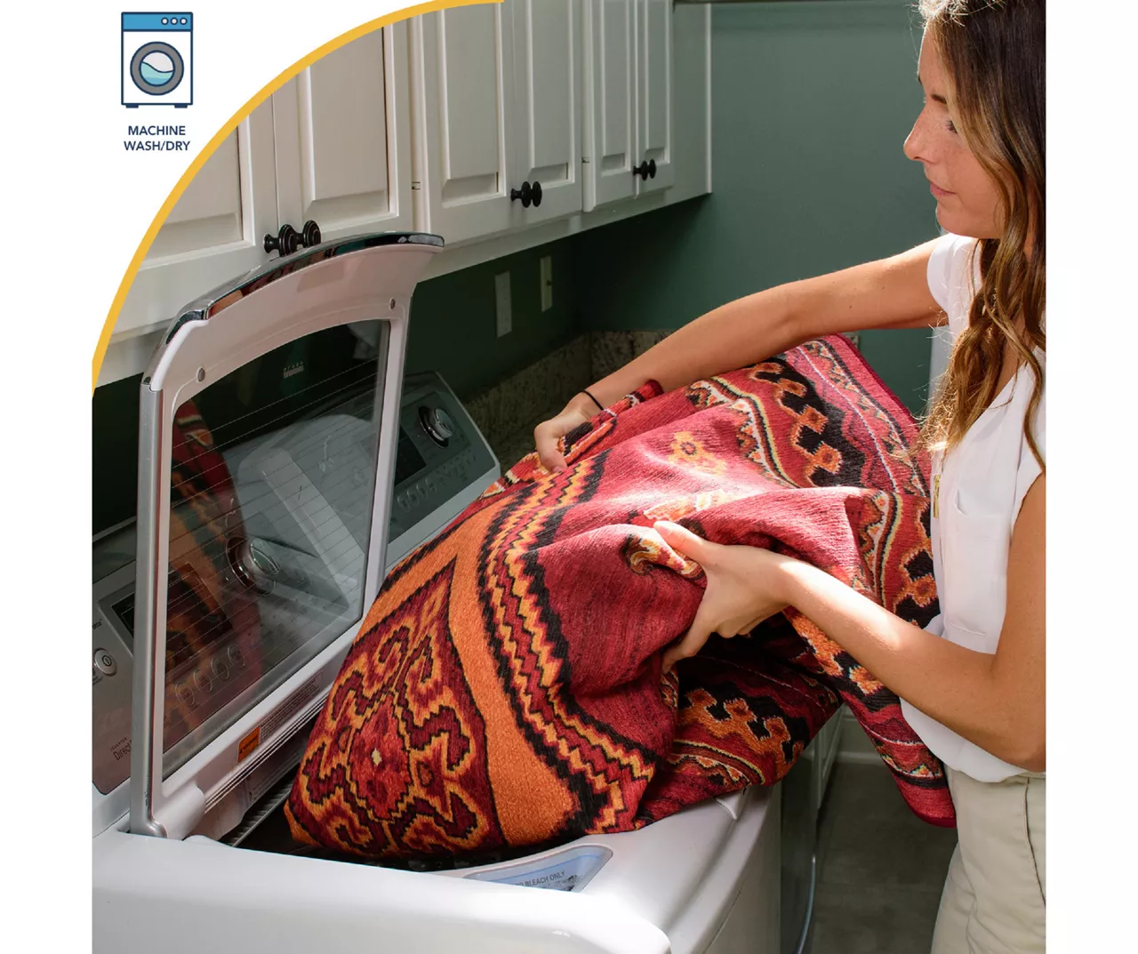 My Magic Carpet Miya Gray & White Leopard Print Washable Runner Rug, (2.5' X 7') 8 My Magic Carpet Miya Gray & White Leopard Print Washable Runner Rug, (2.5' X 7') - Image 6