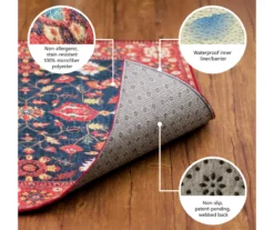 My Magic Carpet Miya Gray & White Leopard Print Washable Runner Rug, (2.5' X 7') 15 My Magic Carpet Miya Gray & White Leopard Print Washable Runner Rug, (2.5' X 7') -DHP Sales Store 810615290 A8 5