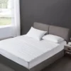 White Microfiber Waterproof Mattress Pad -DHP Sales Store 810617431 A0 1