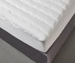 White Microfiber Waterproof Mattress Pad 33 White Microfiber Waterproof Mattress Pad -DHP Sales Store 810617434 A8 3