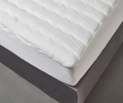 White Microfiber Waterproof Mattress Pad 35 White Microfiber Waterproof Mattress Pad -DHP Sales Store 810617435 A8 3