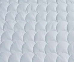 White Dot Scallop-Quilt 350-Thread Count Waterpoof Mattress Pad -DHP Sales Store 810617479 A8 2