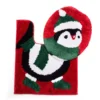 Red Penguin Toilet Topper & Contour Rug Set -DHP Sales Store 810619328 A0