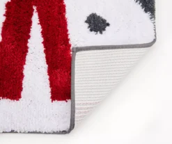 Red & Gray Snowman Toilet Topper & Contour Rug Set -DHP Sales Store 810619329 A8 2