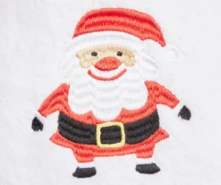 Bright White & Red Santa 4-Piece Towel Set -DHP Sales Store 810619384 A8 2