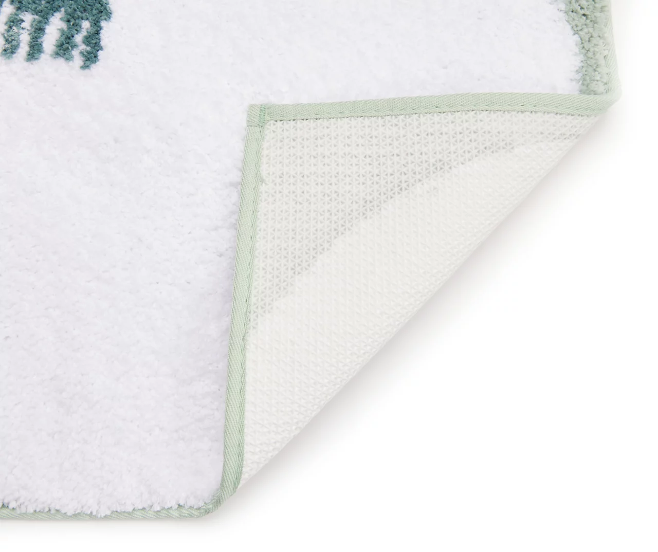 Sage Green Snowman Toilet Topper & Contour Rug Set 5 Sage Green Snowman Toilet Topper & Contour Rug Set - Image 3