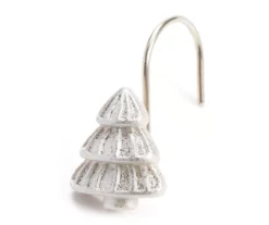 Frosted Forest Ivory & Gray Plaid 13-Piece Shower Curtain Set -DHP Sales Store 810620025 A8 2