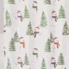 Santa's Workshop White Snowman 13-Piece Shower Curtain Set -DHP Sales Store 810620027 A0