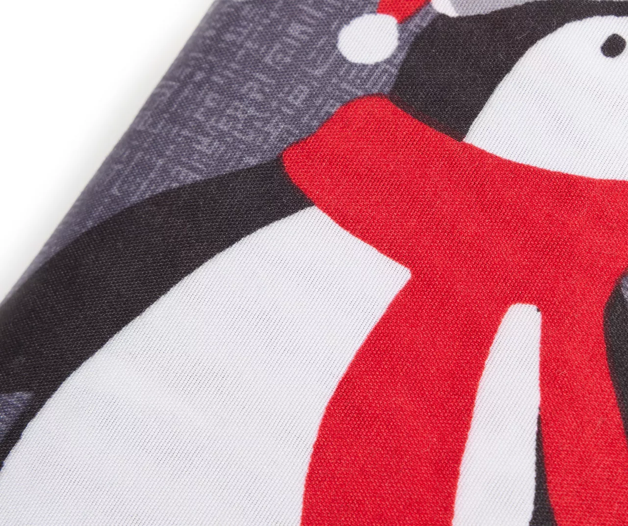 Santa's Workshop Gray Penguin Family 13-Piece Shower Curtain Set 4 Santa's Workshop Gray Penguin Family 13-Piece Shower Curtain Set - Image 2