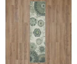 Alexa Gray Medallion Runner Rug, (2' X 8') 12 Alexa Gray Medallion Runner Rug, (2' X 8') -DHP Sales Store 810620423 A0 2